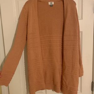 Peachy/Tan Old Navy Sweater- Size Small